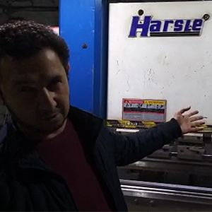 Hydraulic Press Brake 50T/2200 for Uzbekistan customer, HARSLE's feedback