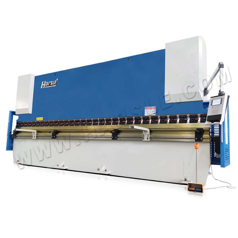 WE67K250T/3200 steel sheet bending machine with ESA S530 HARSLE